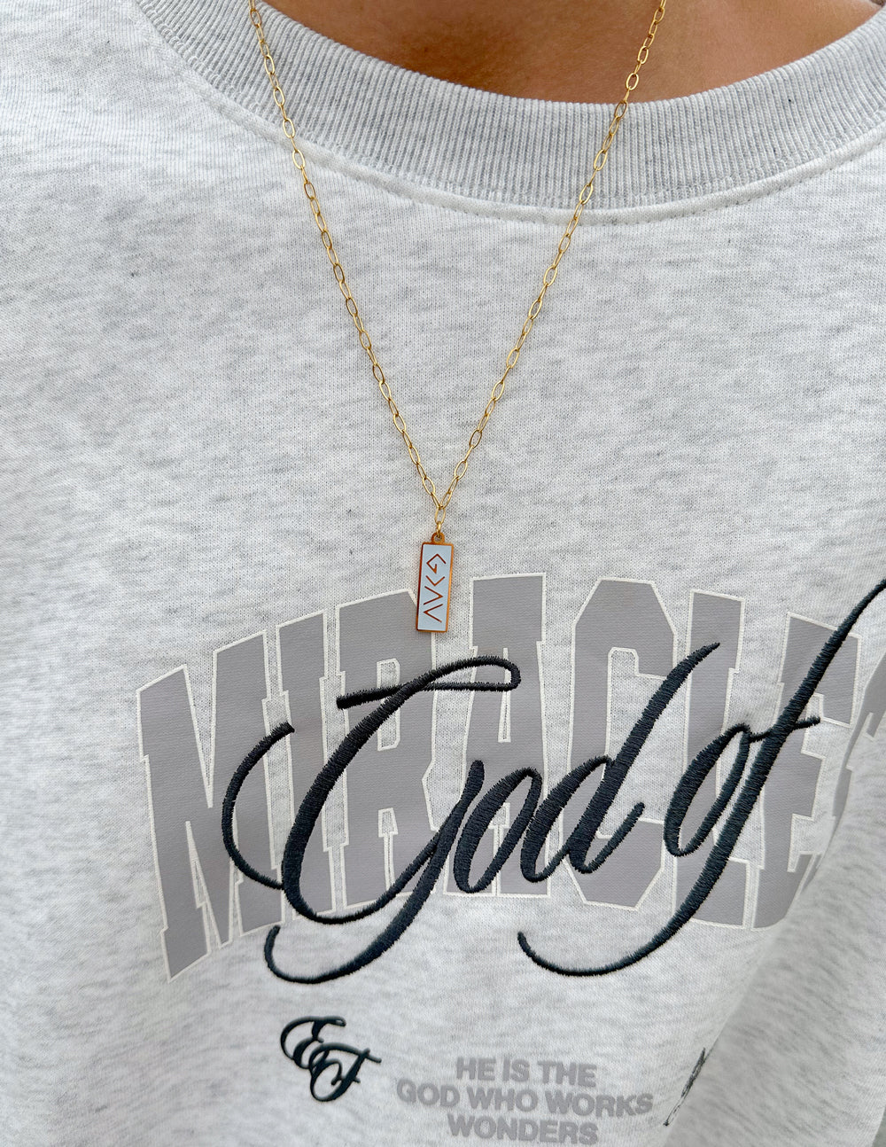 Enamel Highs and Lows Necklace