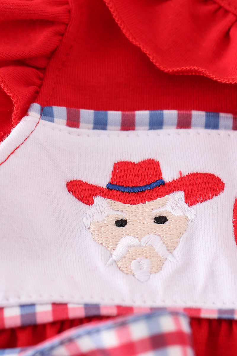 Red ole miss embroidery girl bubble