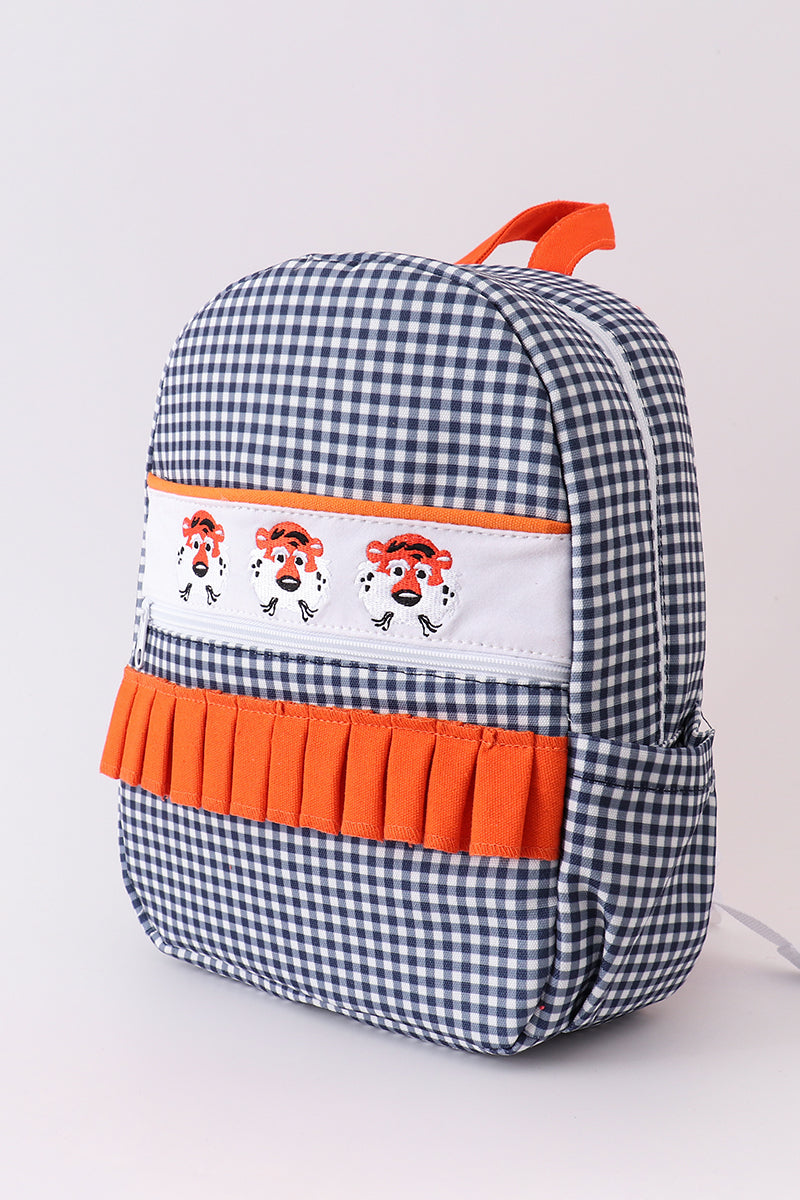 Auburn tigers embroidery girl schoolbag