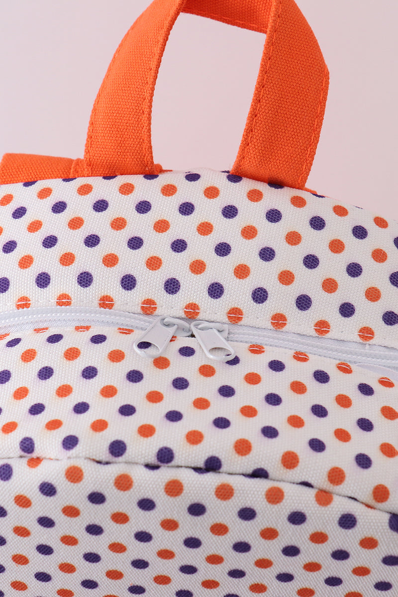 Clemson embroidery backpack