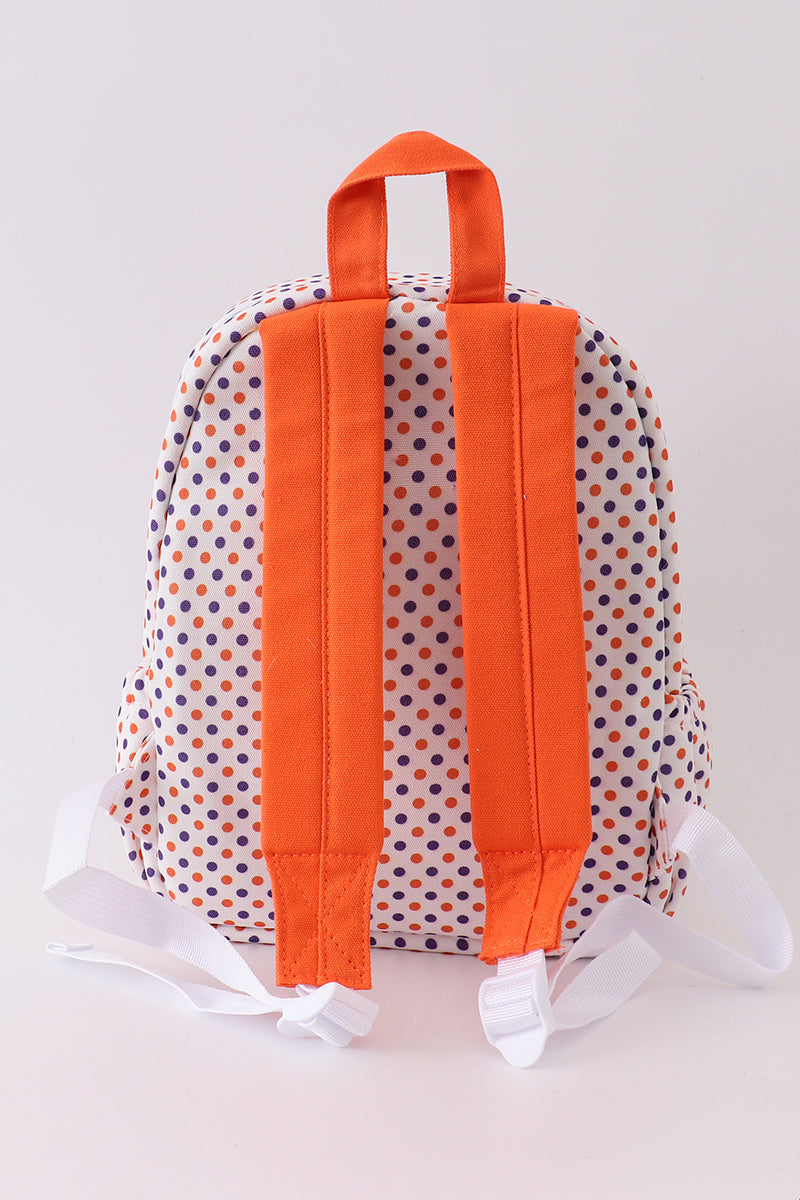Clemson embroidery backpack
