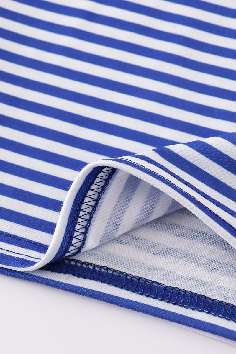 Blue stripe Florida Gators embroider button down shirt