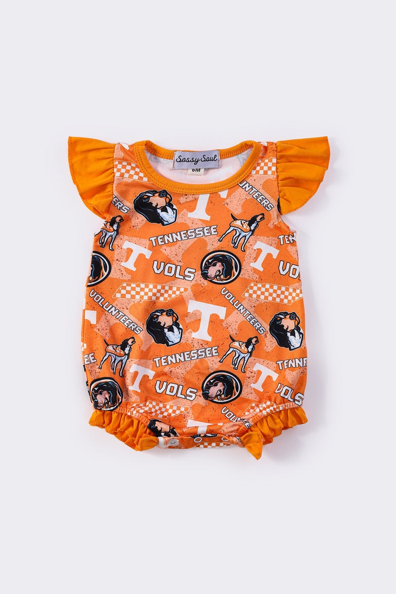 Tennessee print girl bubble
