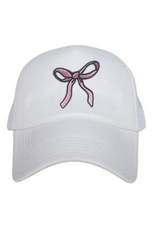 Coquette Pink Bow Hat