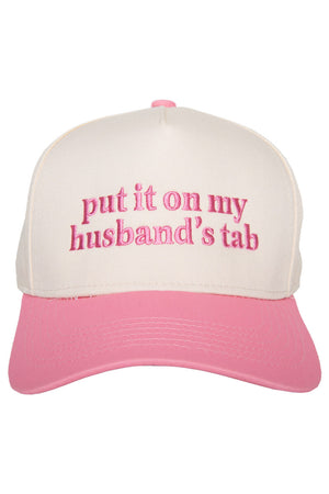 Put it on my Husband's Tab Vintage Baseball Hat