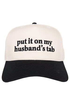 Put it on my Husband's Tab Vintage Baseball Hat