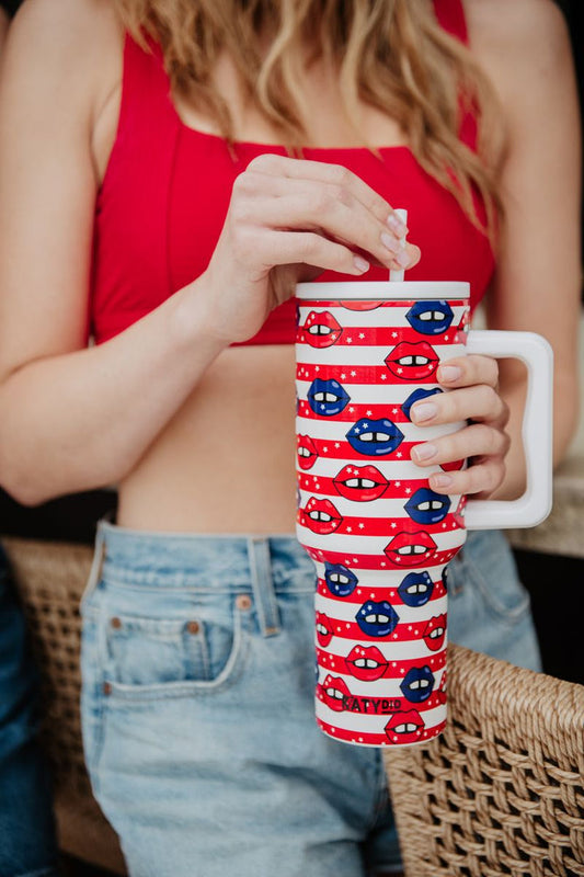 American Flag Lips