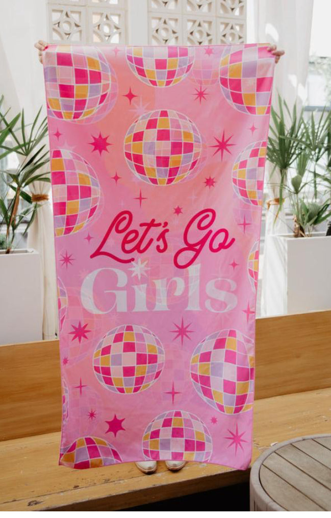 Let’s Go Girls Beach Towel