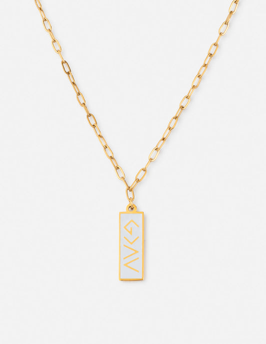 Enamel Highs and Lows Necklace