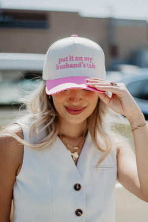 Put it on my Husband's Tab Vintage Baseball Hat