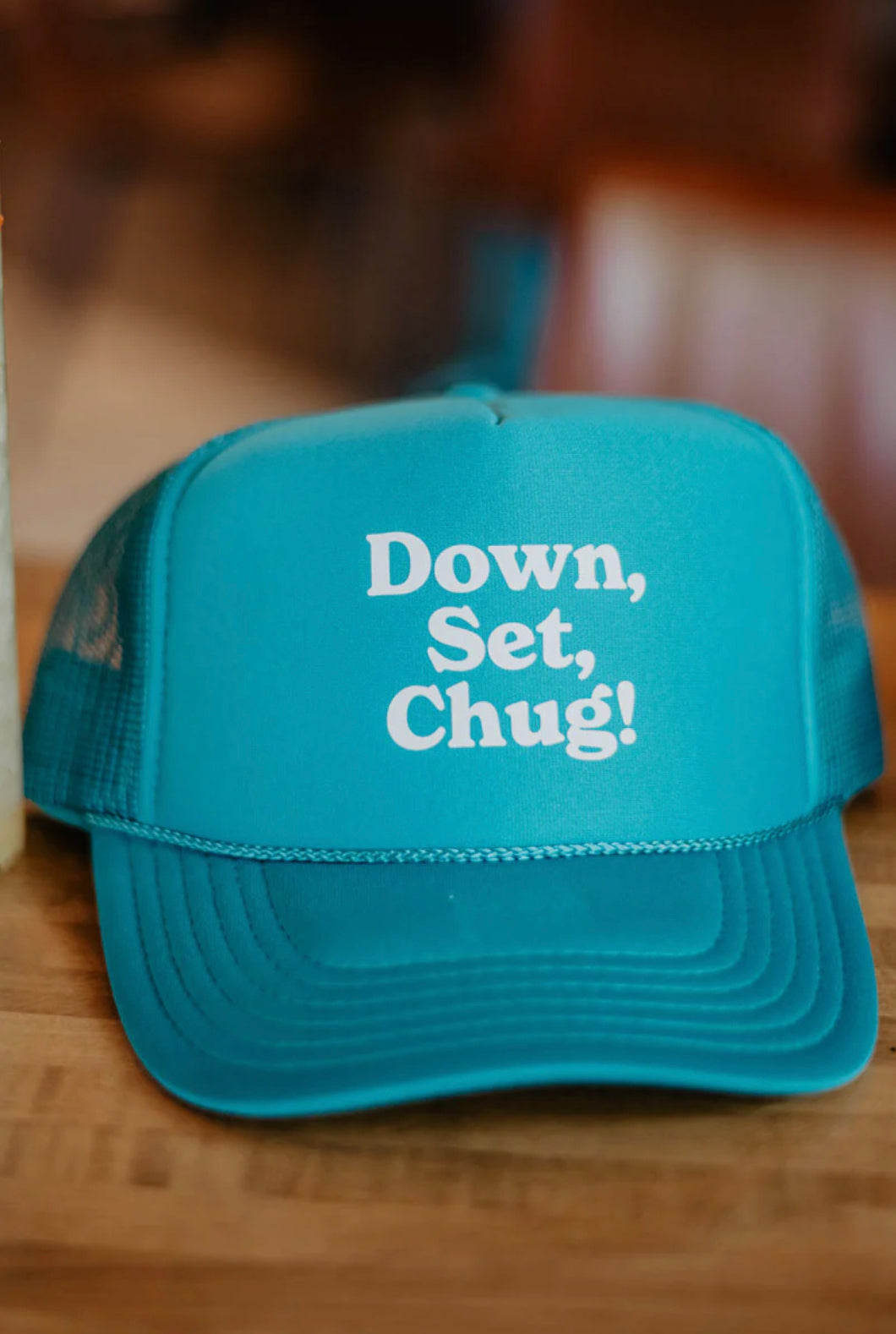 Down Set Chug Trucker Hat