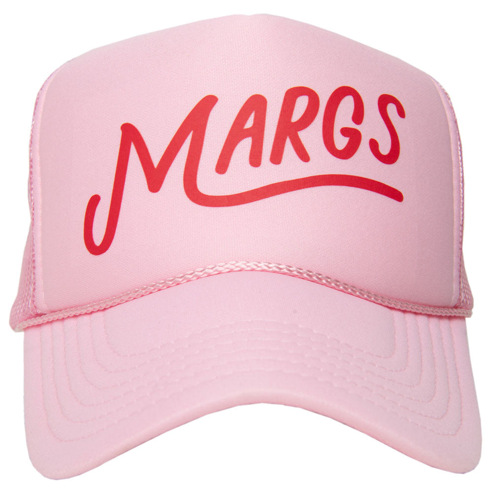 Pink Foam Margs Trucker Hat