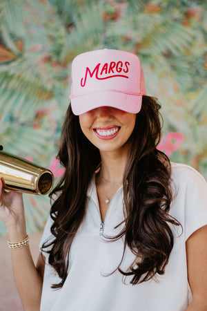 Pink Foam Margs Trucker Hat